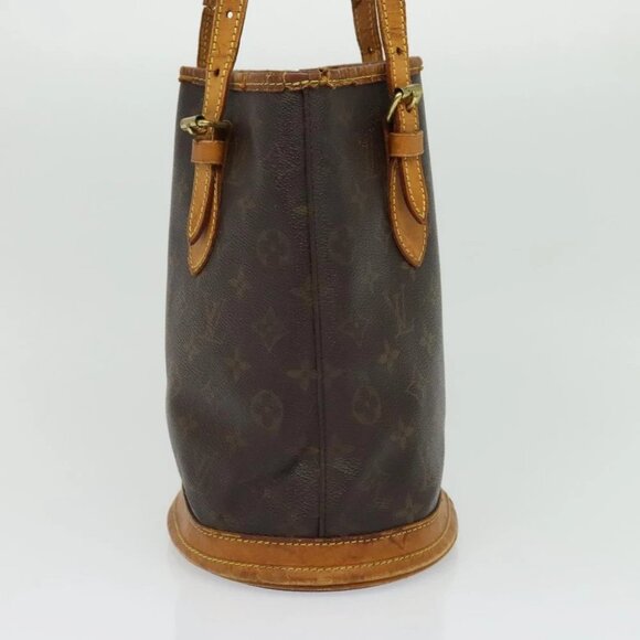 LOUIS VUITTON Monogram Bucket PM Shoulder Bag M42238 LV Auth 135054 - Picture 5 of 16